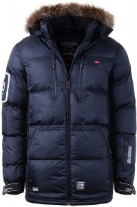 Abrigo para Hombre de Geographical Norway modelo danone Men 001 en color Azul Oscuro