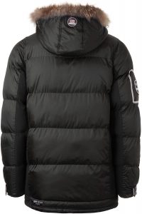 Espalda del Abrigo para Hombre de Geographical Norway danone Men 001 en Negro
